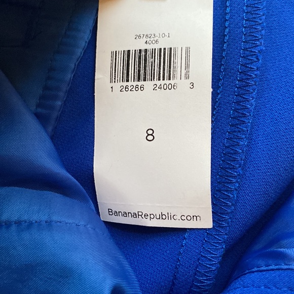 Banana Republic shorts. NWT. Royal blue. - Picture 4 of 6